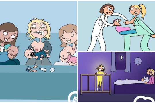 Imagini amuzante despre cum e să fii mămică