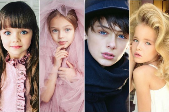 Top 10 cele mai cotate modele-copii din întreaga lume