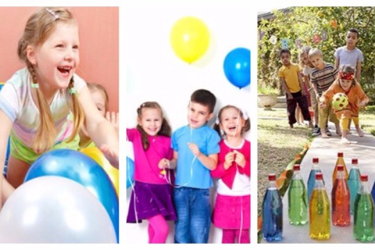 Jocuri și concursuri pentru o petrecere cu copii