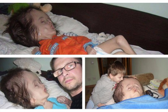Șase lecții pe care le-a învățat un tată de la copilul său bolnav de la naștere