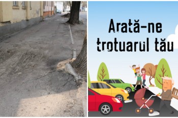 Arată-ne trotuarul tău – inițiativa care are drept scop să schimbe aspectul orașului Chișinău