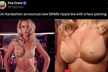 Sutienul cu piercing fals lansat de Kim Kardashian stârnește controverse: femeile curioase, bărbații critici