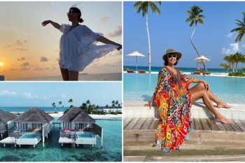 Natalia Barbu a dezvăluit sexul bebelușului și a publicat noi imagini din vacanța din Maldive