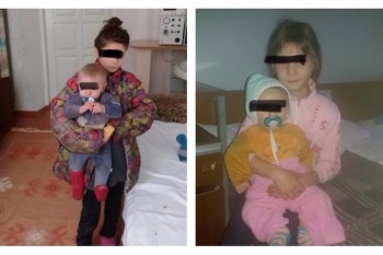 Copii lăsați singuri timp de 2 săptămâni, cel mai mic are doar 8 luni. Mama lor a fost găsită cumpărând vin