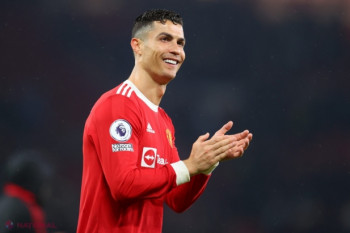 Cristiano Ronaldo se află în lotul echipei Manchester United care ajunge astăzi la Chișinău