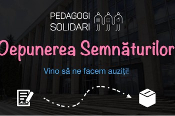 De la vorbe la acțiuni: Profesorii fac un nou pas pentru a cere salarii mai mari