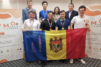 Elevii moldoveni au obținut medalii de argint, medalii de bronz și mențiune de onoare la Olimpiada Balcanică la Matematică