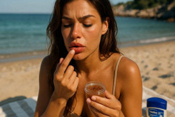 Exfoliant natural pentru buze usate: Vaselină + zahăr brun, buze fine în 5 minute