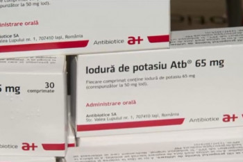 Ministerul Sănătății anunță că România a donat R. Moldova peste un milion de pastile de iodură de potasiu: „În prezent, nu există pericol radiologic”