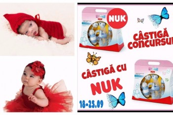 Start unui nou concurs marca Odoraș: premiu - un set de la NUK în valoare de 400 de lei