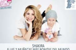 Shakira a lansat păpușa fără păr pentru copiii bolnavi de cancer