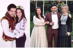 Conducătorul formației Tharmis, Valentin Uzun, joacă nunta în aceste momente