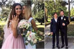 Sora geamănă a iubitei lui Renato Usatîi este astăzi mireasă!