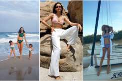 Lilu în vacanță cu copiii. Cum reușește prezentatoarea TV să pozeze ca în revistele de modă