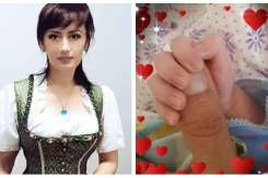 Interpreta Veronika Stolli - din nou mama după 21 de ani. A ales un nume foarte original pentru copil