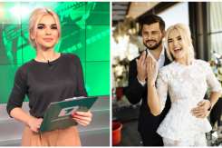 Jurnalista Daniela Ciocanu  și-a anunțat foarte interesant soțul că este însărcinată
