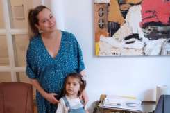 Laura Cosoi: „Rita a cunoscut-o azi pe surioara mică din burtică”