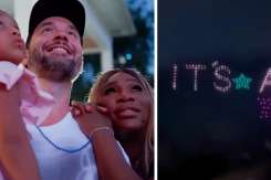 Serena Williams a dezvăluit sexul celui de-al doilea copil: gender reveal cu drona