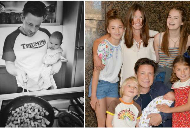 Viața de familie a celebrului bucătar Jamie Oliver