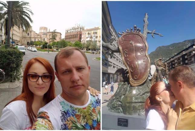La 10 ani de la căsătorie, Aurel Chirtoacă și soția sa explorează Spania