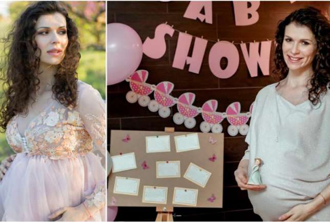 Prezentatoarea TV Stela Mikșanski a născut chiar după petrecerea „Baby Shower”. Are o voinică de fată!