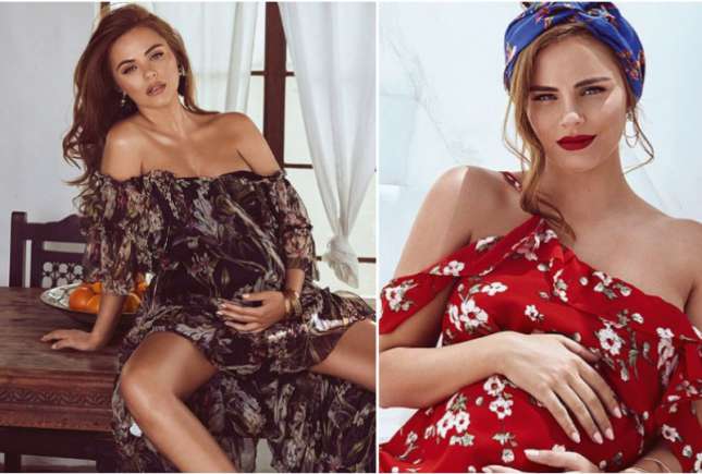 Xenia Deli apare în fotografii seducătoare pe ultima sută de metri de sarcină