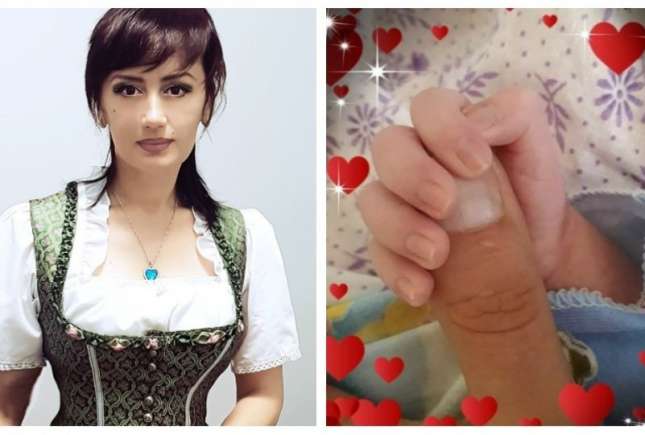 Interpreta Veronika Stolli - din nou mama după 21 de ani. A ales un nume foarte original pentru copil