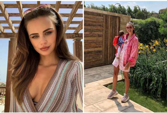 (FOTO) Xenia Deli arată că a revenit la forma de până a naște