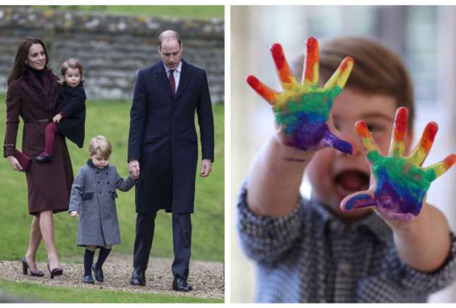 (FOTO) Cel de-al treilea copil al Prințului William și al lui Kate Middleton face 2 anișori. Mama l-a arătat pe micuț în timpul creației!
