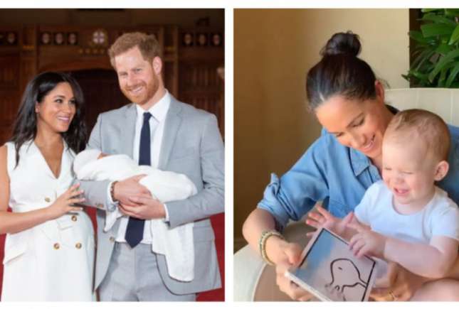 Ducii de Sussex l-au arătat pe micuțul Archie cu ocazia primei sale aniversări