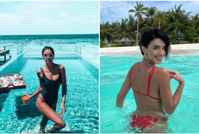 Adelina Pestrițu, noi imagini din vacanța din Maldive