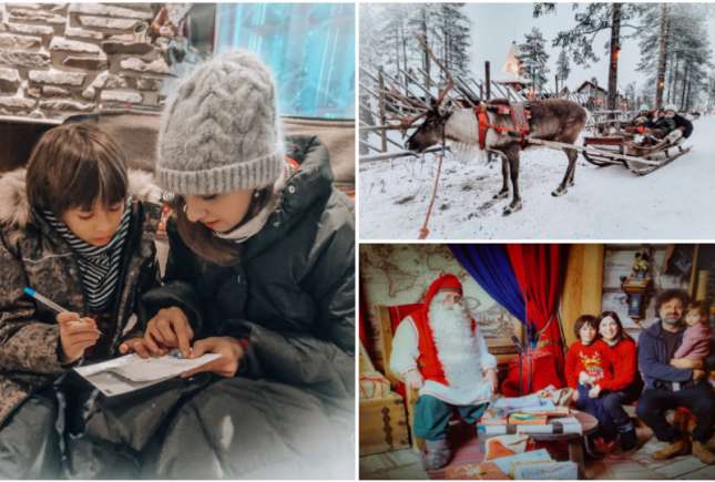 (FOTO) Dana Rogoz, vacanţă de poveste în țara lui Moș Crăciun