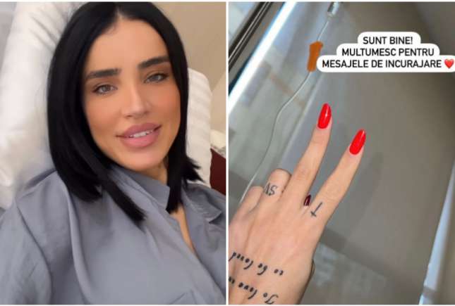 Adelina Pestrițu a trecut printr-o intervenție delicată