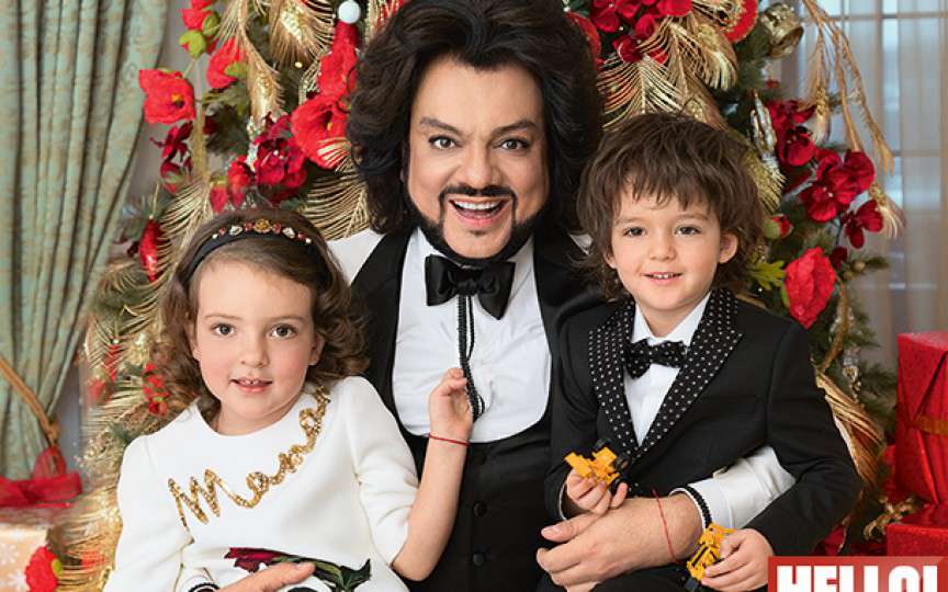 Filip Kirkorov a postat un video înduioșător de ziua fiului său