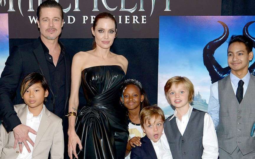 Cu cine rămân copiii dacă Angelina Jolie şi Brad Pitt divorţează?