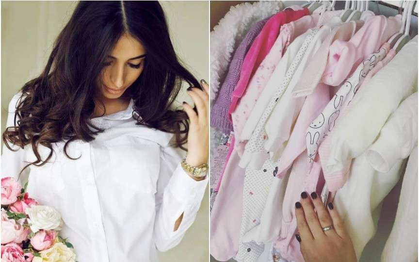 Ce garderobă i-a creat Elena Bivol fiicei sale de nici o lună!