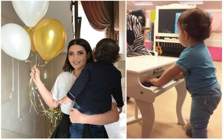 Mezinul lui Jasmin și al lui Ilan Shor e la prima sa aniversare