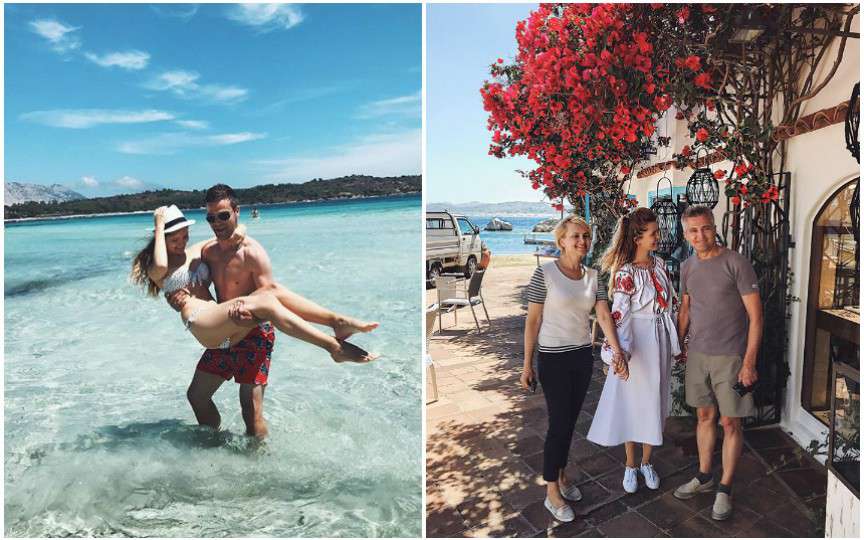 Cristina Gheiceanu petrece o vacanță de vis alături de soț și de părinți