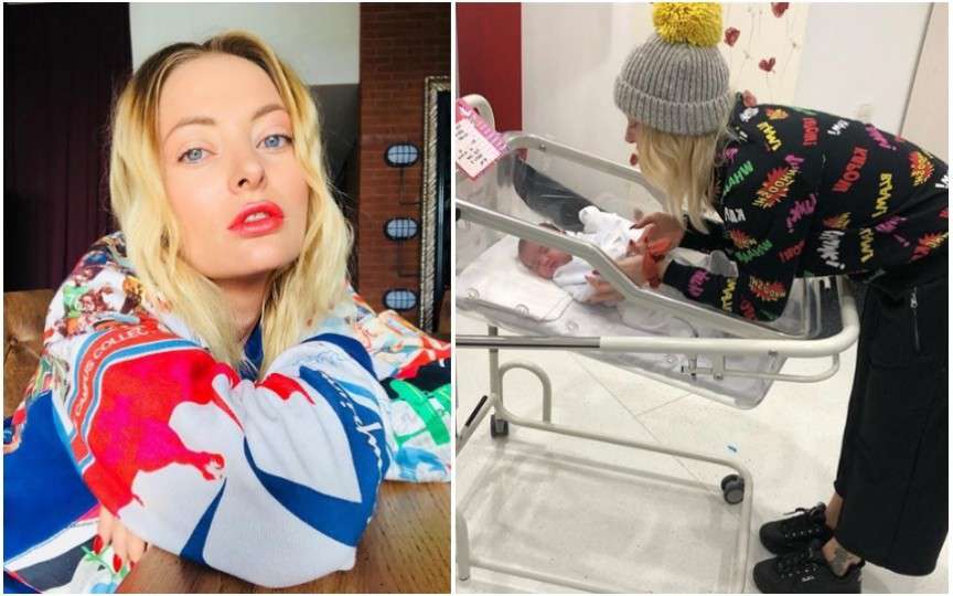 Delia a publicat primele fotografii cu nepoțica sa de nici o săptămână