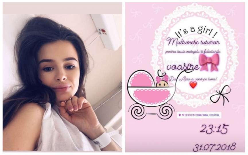 Prezentatoarea Doina Stratan a născut o fetiță. Iată ce nume va purta micuța!