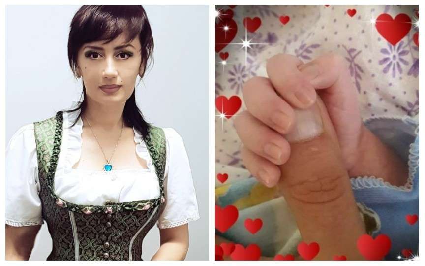 Interpreta Veronika Stolli - din nou mama după 21 de ani. A ales un nume foarte original pentru copil