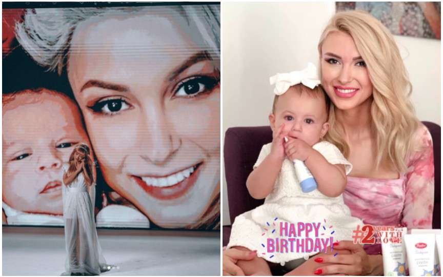 Anunțul făcut de Andreea Bălan chiar de ziua de naștere a fiicei sale, Clara