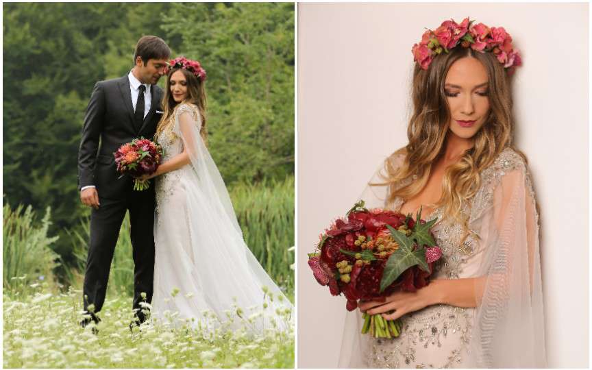 (FOTO) Radu Vâlcan și Adela Popescu își sărbătoresc nunta de fier