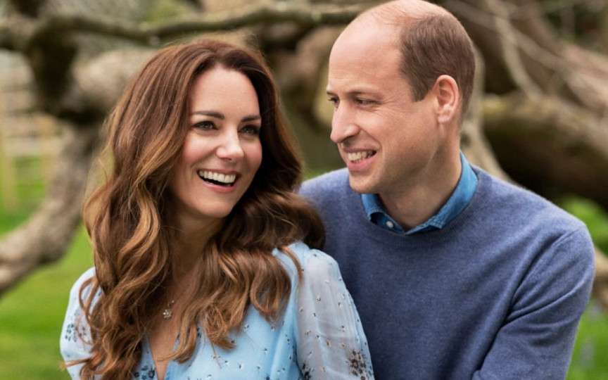 (FOTO) Prințul William și Kate Middleton au publicat felicitarea de Crăciun pentru 2021