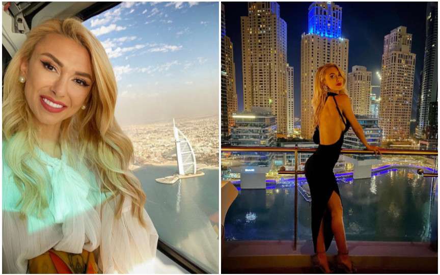 (FOTO) Andreea Bălan s-a răsfățat cu o vacanță în luxosul Dubai