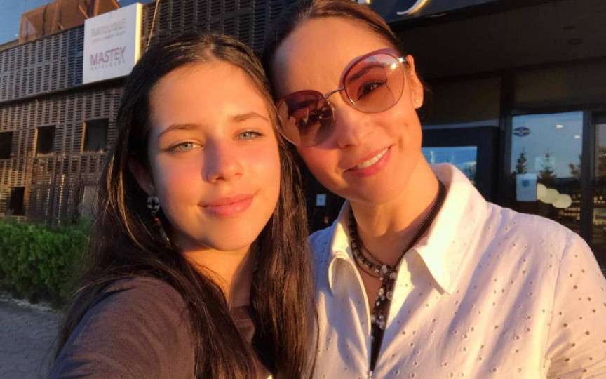 Violeta, fiica Andreei Marin și a lui Ștefan Bănică, despre presiunea de a avea părinți celebri: