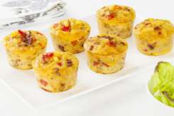 Cum prepari o gustare simplă și delicioasă: mini omlete