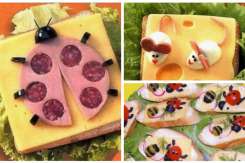 10 idei creative de tartine pentru copii