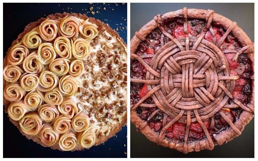 (FOTO) Femeia care coace cele mai creative tarte