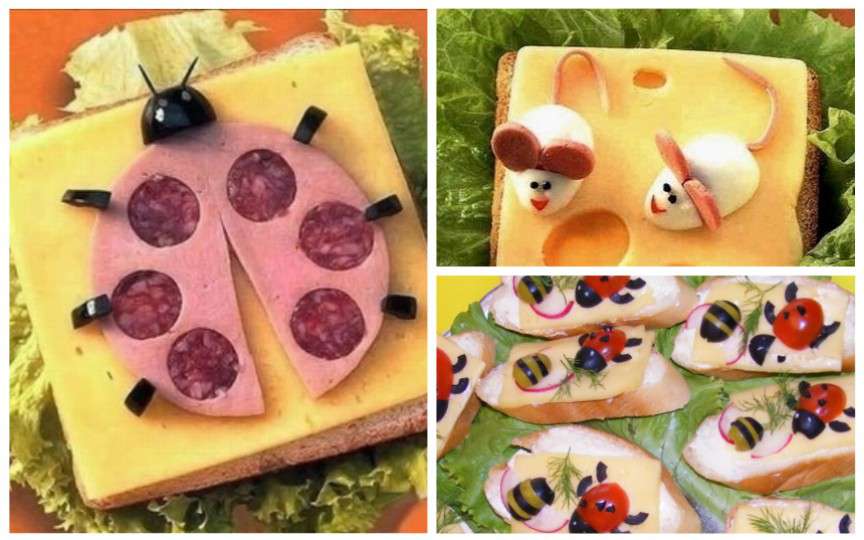 10 idei creative de tartine pentru copii
